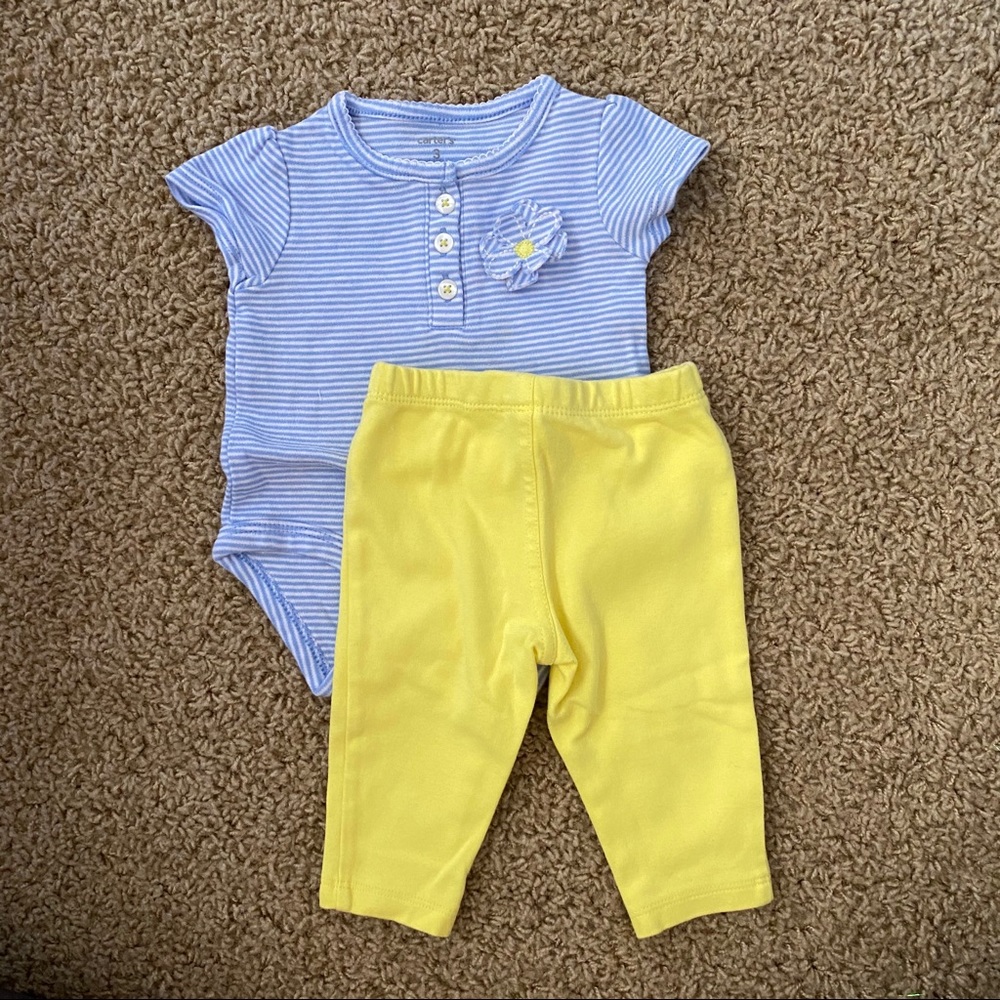 Carter’s baby girl outfit